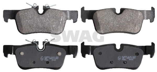 Brake Pad Set, disc brake - 20 91 6910 SWAG